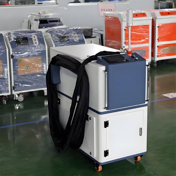 Máy làm sạch laser công suất cao 1000W/1500W/2000W - Chuyên tẩy gỉ sét và sơn hiệu quả - Hình ảnh 4