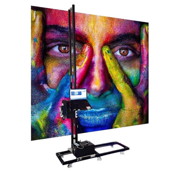 Máy in phun tranh tường 3D nâng cao chất lượng cao dành cho trang trí nội thất - Công nghệ in thẳng đứng