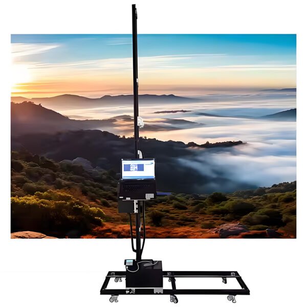 Máy in phun tranh tường 3D nâng cao chất lượng cao dành cho trang trí nội thất - Công nghệ in thẳng đứng - Hình ảnh 2