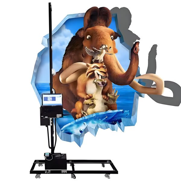 Máy in phun tranh tường 3D nâng cao chất lượng cao dành cho trang trí nội thất - Công nghệ in thẳng đứng - Hình ảnh 3