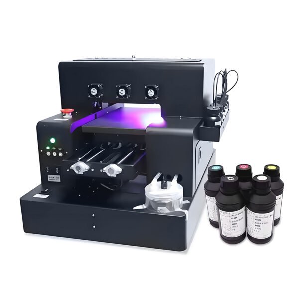 Máy in UV màu mini tự động hoàn toàn - Hình ảnh 5