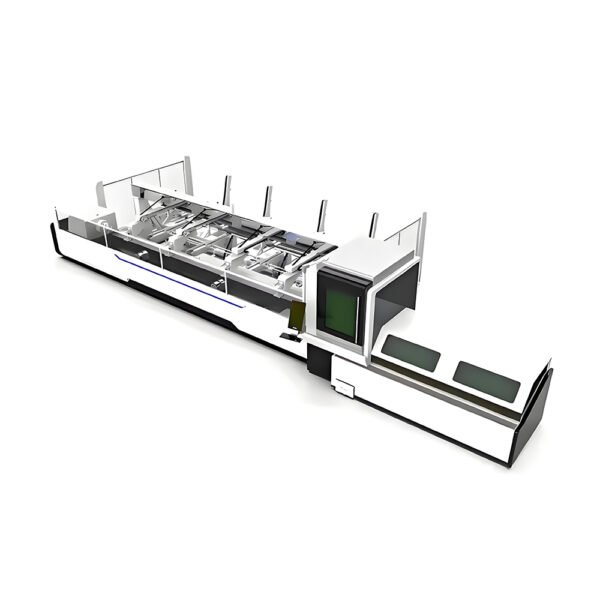 Máy cắt ống thép kim loại CNC tự động nạp liệu - Hình ảnh 3