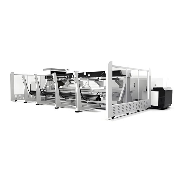 Máy cắt ống thép kim loại CNC tự động nạp liệu - Hình ảnh 6
