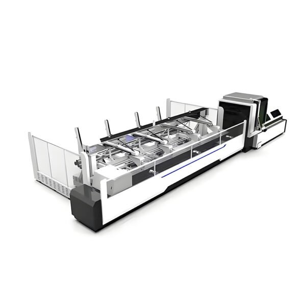 Máy cắt ống thép kim loại CNC tự động nạp liệu - Hình ảnh 2