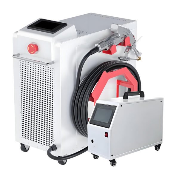Máy hàn - cắt - làm sạch laser 3 trong 1 dạng cầm tay làm mát bằng gió 800W/1000W/1500W/2000W