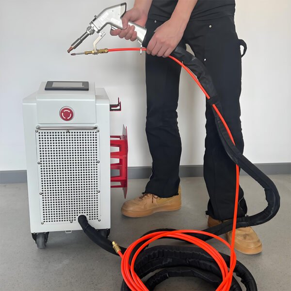 Máy hàn - cắt - làm sạch laser 3 trong 1 dạng cầm tay làm mát bằng gió 800W/1000W/1500W/2000W - Hình ảnh 2