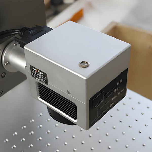 Máy đánh dấu laser UV/CO2/sợi quang kiểu để bàn di động - Thiết kế tách rời linh hoạt 20W/30W/50W - Hình ảnh 5
