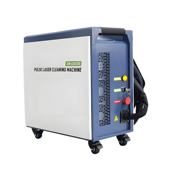 Máy tẩy sơn bằng laser sợi quang xung 200W/300W - Ứng dụng làm sạch bề mặt gỗ, gạch, đá