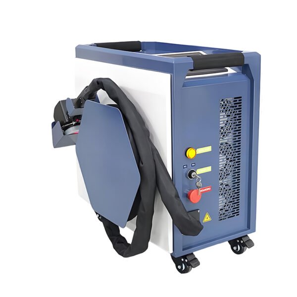 Máy tẩy sơn bằng laser sợi quang xung 200W/300W - Ứng dụng làm sạch bề mặt gỗ, gạch, đá - Hình ảnh 2