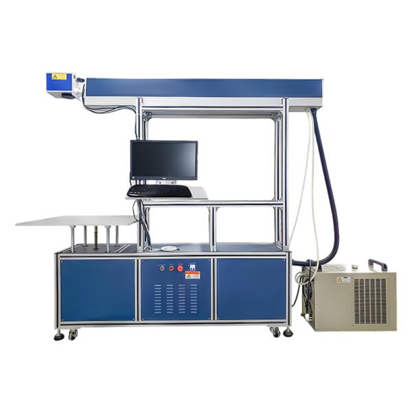 Máy đánh dấu laser 3D động hoàn thiện denim