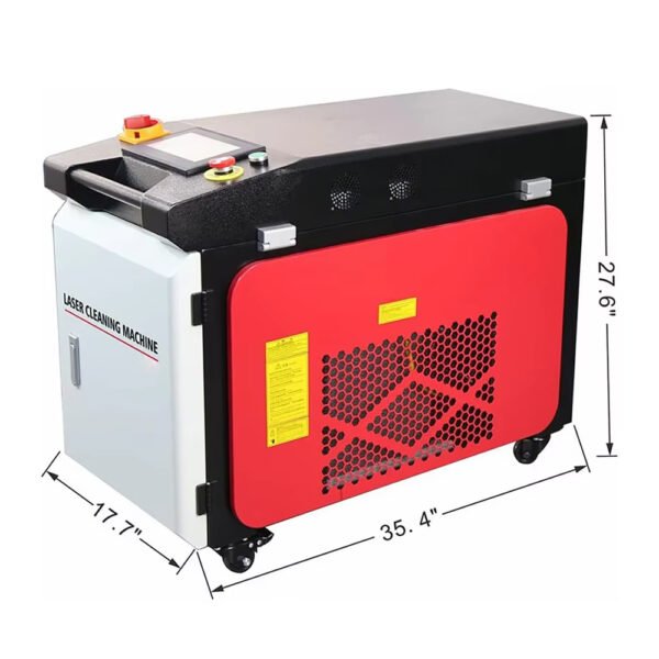 Máy làm sạch bằng laser sợi quang cầm tay 1000W-Công nghệ double - Hình ảnh 3