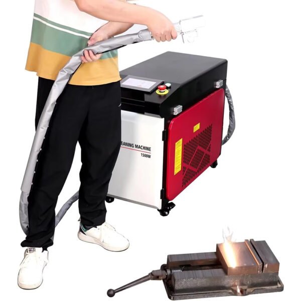 Máy làm sạch bằng laser sợi quang cầm tay 1000W-Công nghệ double - Hình ảnh 6