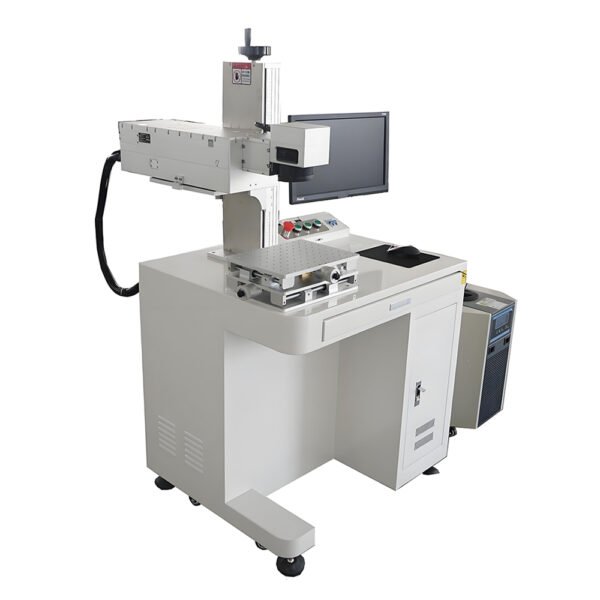 Máy đánh dấu laser UV để bàn - tích hợp hệ thống làm mát cưỡng bức và chức năng mài đá quý