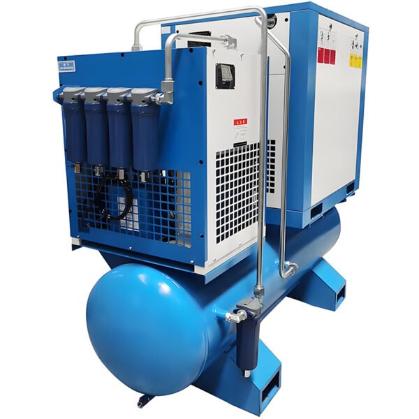 Máy nén khí trục vít tích hợp hiệu suất cao 15kW 16bar dùng cho máy cắt laser - Hình ảnh 4
