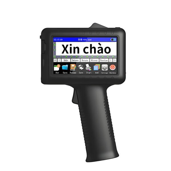 Máy in phun di động thông minh - Độ phân giải cao, vận hành thủ công - Hình ảnh 2