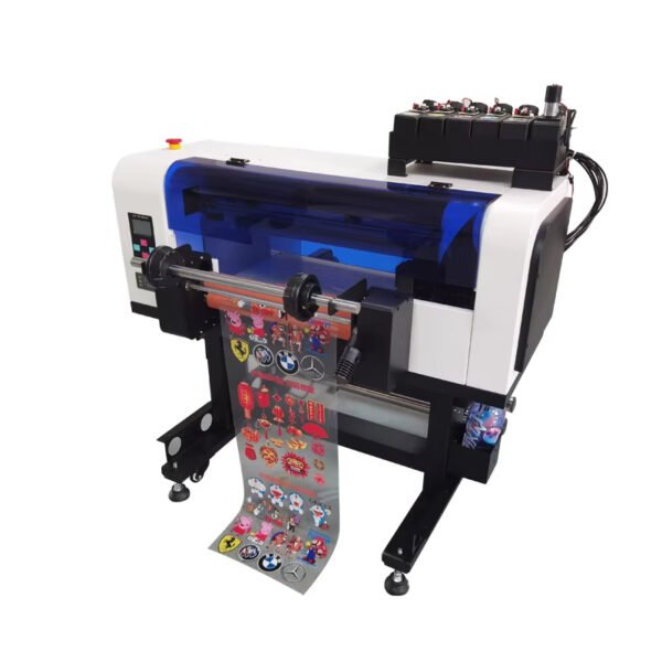Máy in phun UV công nghiệp tự động hoàn toàn - Máy dán nhãn pha lê kỹ thuật số - Hình ảnh 2