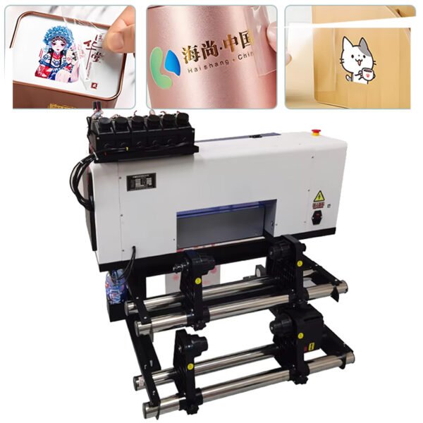 Máy in phun UV công nghiệp tự động hoàn toàn - Máy dán nhãn pha lê kỹ thuật số - Hình ảnh 5