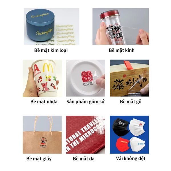Máy in phun UV công nghiệp tự động hoàn toàn - Máy dán nhãn pha lê kỹ thuật số - Hình ảnh 6
