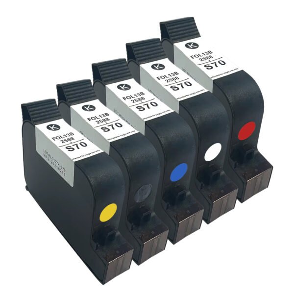 Hộp mực dung môi công nghiệp chính hãng TIJ 2.5 cầm tay - Tương thích máy phun mã/máy in nhãn