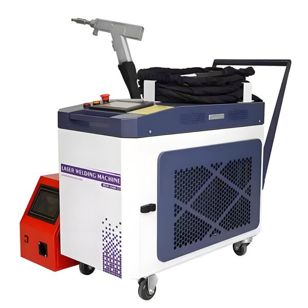 Máy hàn laser 3 trong 1 di động 1000W-3000W - Hàn/Cắt/Làm sạch bằng sợi quang