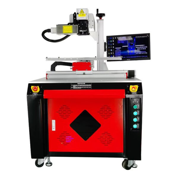 Máy đánh dấu laser UV/CO2/sợi quang, khu vực làm việc lớn 550x650mm, tích hợp bàn di chuyển trục XY - Hình ảnh 4