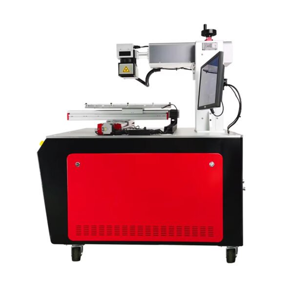 Máy đánh dấu laser UV/CO2/sợi quang, khu vực làm việc lớn 550x650mm, tích hợp bàn di chuyển trục XY - Hình ảnh 3