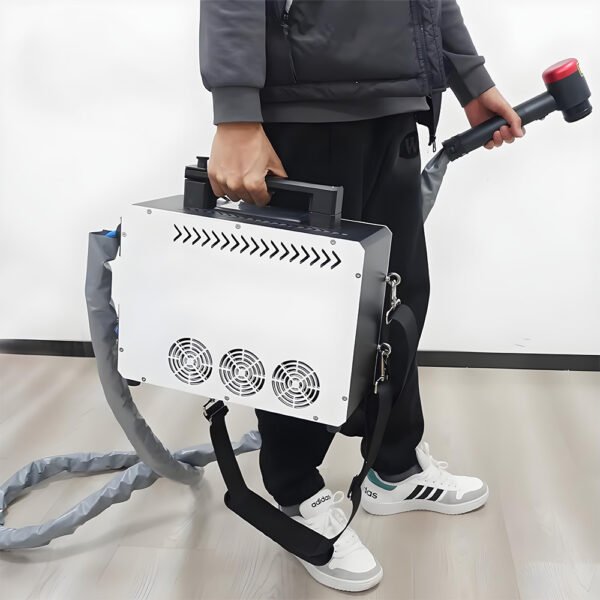 Máy làm sạch bằng laser xung di động 100W/200W - Hình ảnh 6