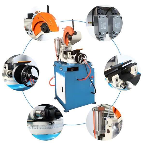 Máy cắt ống kim loại bán tự động thủy lực MC315 - Dòng kinh tế - Hình ảnh 2