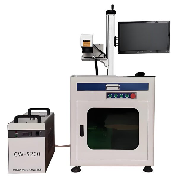 Máy đánh dấu laser UV kiểu bàn tự động lấy nét 3W/5W/10W/20W