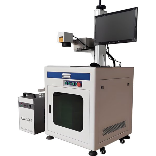 Máy đánh dấu laser UV kiểu bàn tự động lấy nét 3W/5W/10W/20W - Hình ảnh 2