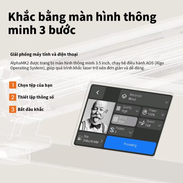 Máy Khắc Laser Kim Loại để khắc trên đa dạng vật liệu kim loại - Hình ảnh 3