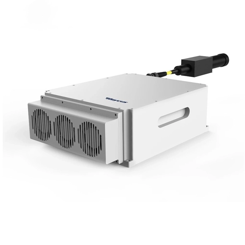 Nguồn laser sợi quang Raycus 20W 30W 50W 1064nm, laser xung Q tích hợp đèn đỏ cho laser sợi quang Raycus