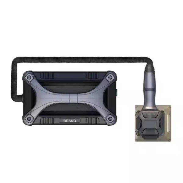 Máy khắc, đánh dấu sợi quang mini cầm tay trên kim loại – 20W 30W Raycus Max JPT, màn hình LCD thông minh - Hình ảnh 3